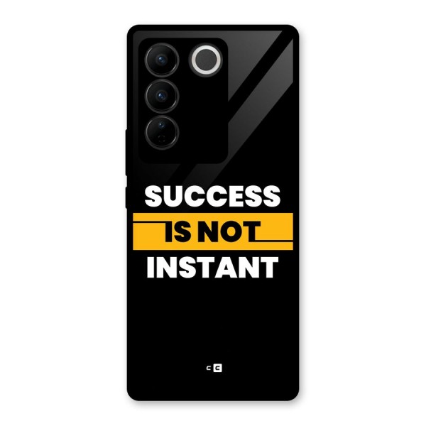 Success Not Instant Glass Back Case for Vivo V27