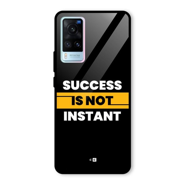 Success Not Instant Glass Back Case for Vivo X60