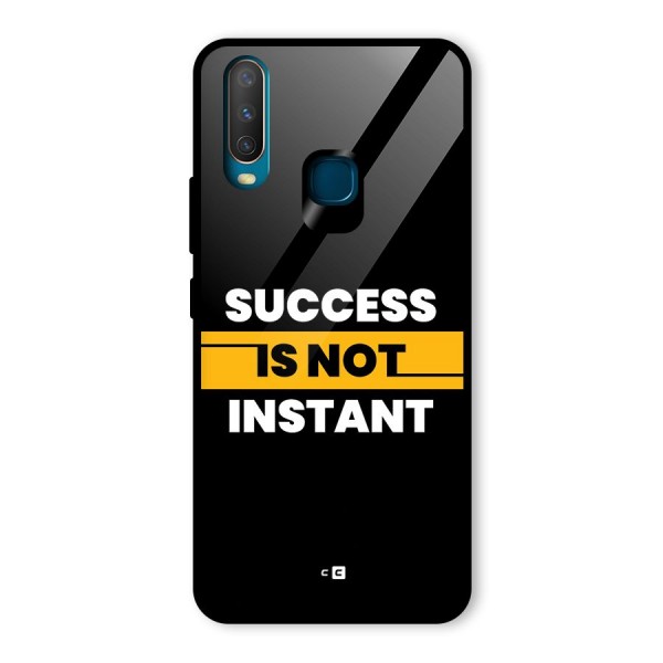 Success Not Instant Glass Back Case for Vivo Y12