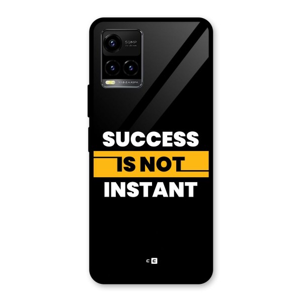 Success Not Instant Glass Back Case for Vivo Y21A