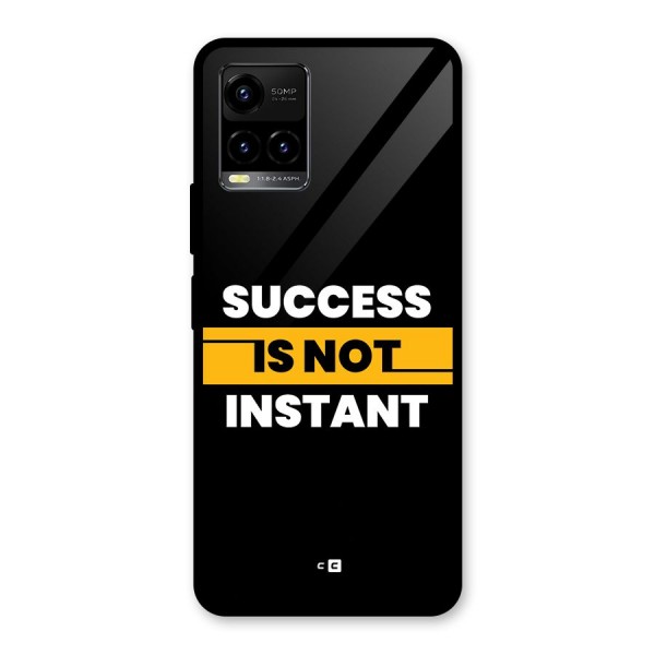Success Not Instant Glass Back Case for Vivo Y21T