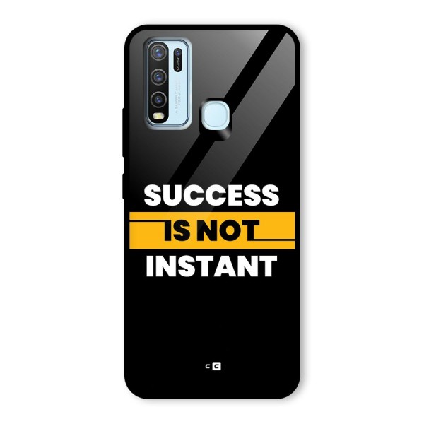 Success Not Instant Glass Back Case for Vivo Y50