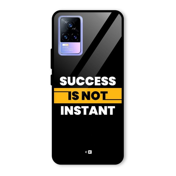 Success Not Instant Glass Back Case for Vivo Y73