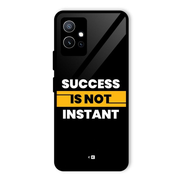 Success Not Instant Glass Back Case for Vivo iQOO Z6