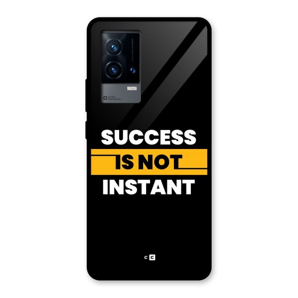 Success Not Instant Glass Back Case for iQOO 9 5G