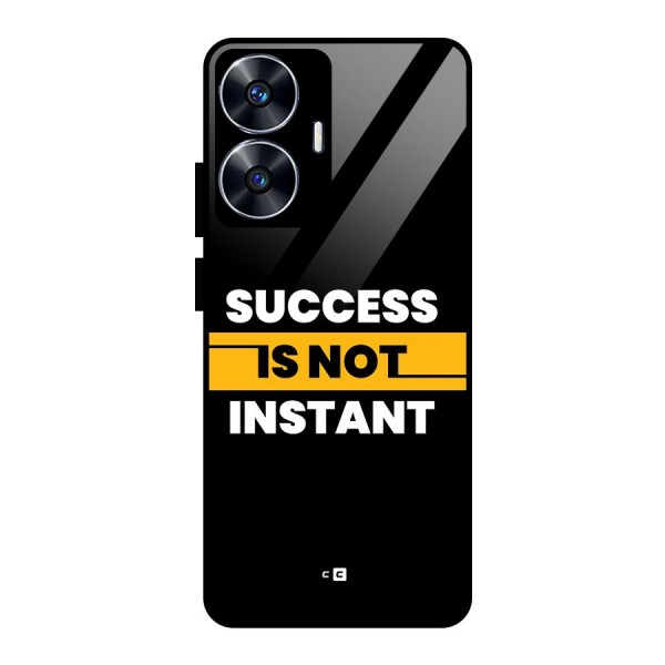 Success Not Instant Glass Back Case for realme C55