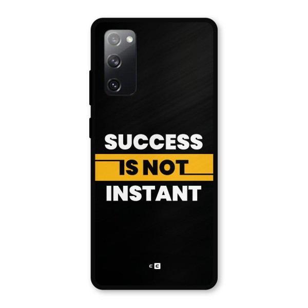 Success Not Instant Metal Back Case for Galaxy S20 FE