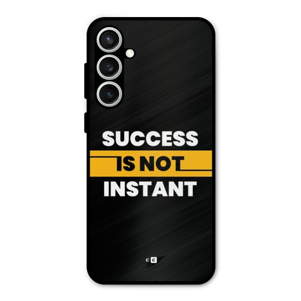 Success Not Instant Metal Back Case for Galaxy S23 FE