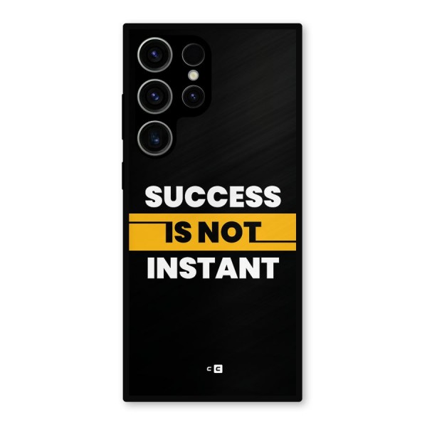 Success Not Instant Metal Back Case for Galaxy S23 Ultra