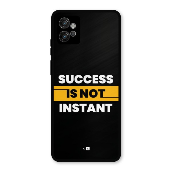 Success Not Instant Metal Back Case for Moto G32