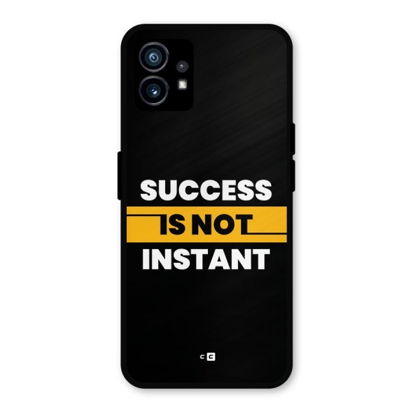 Success Not Instant Metal Back Case for Nothing Phone 1