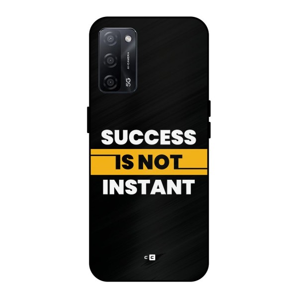 Success Not Instant Metal Back Case for Oppo A53s 5G