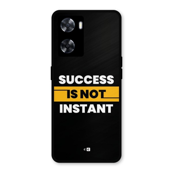 Success Not Instant Metal Back Case for Oppo A77