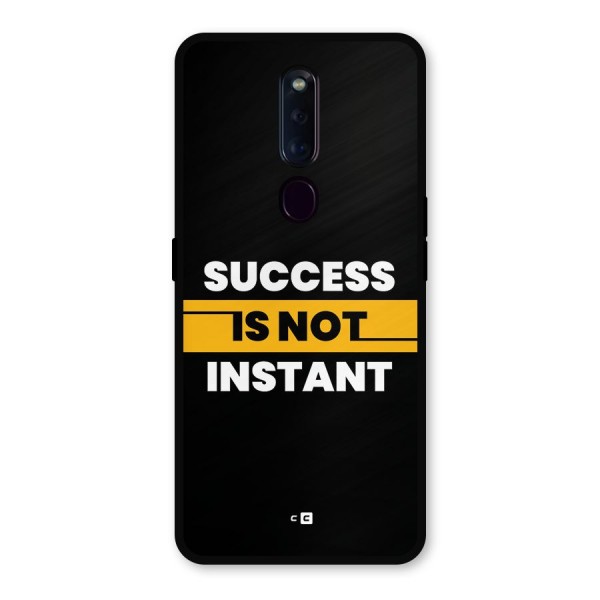 Success Not Instant Metal Back Case for Oppo F11 Pro