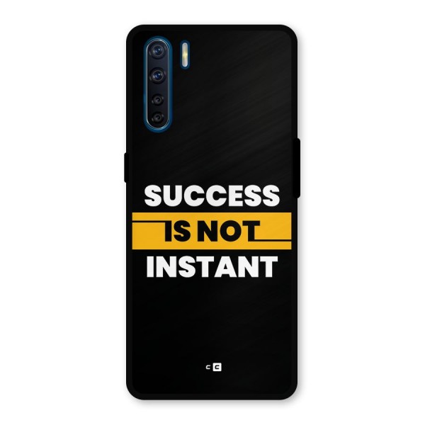 Success Not Instant Metal Back Case for Oppo F15