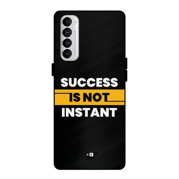 Success Not Instant Metal Back Case for Oppo Reno4 Pro