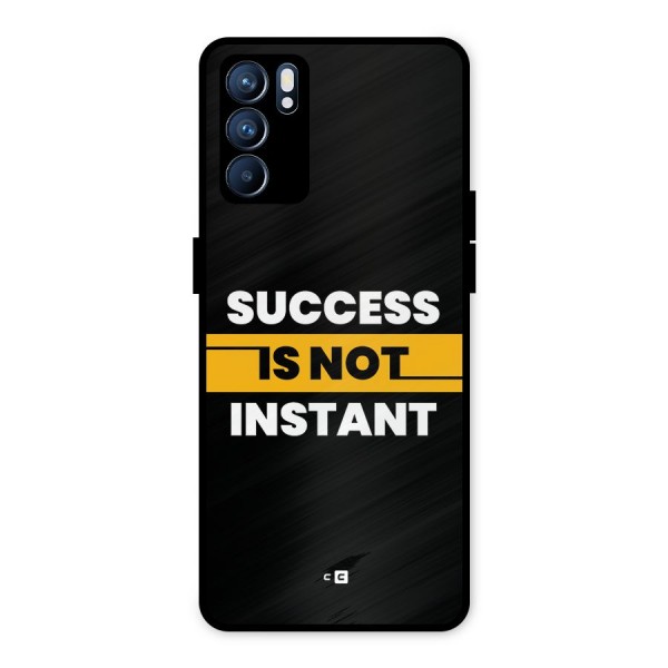 Success Not Instant Metal Back Case for Oppo Reno6 5G