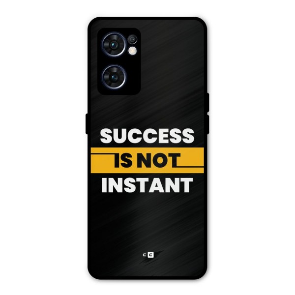 Success Not Instant Metal Back Case for Oppo Reno7 5G