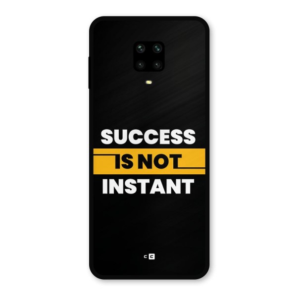 Success Not Instant Metal Back Case for Poco M2 Pro