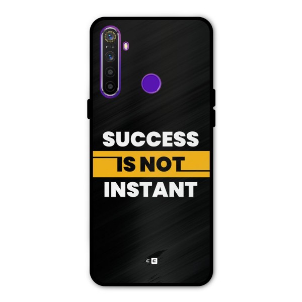 Success Not Instant Metal Back Case for Realme 5i