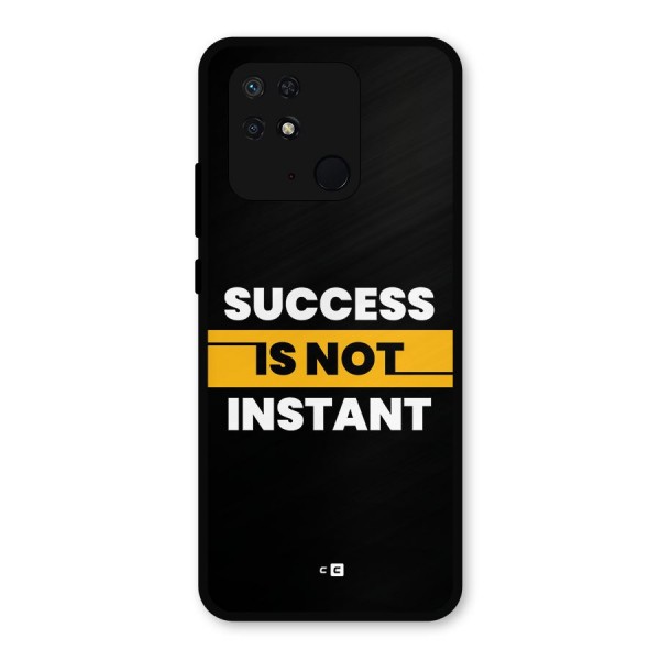 Success Not Instant Metal Back Case for Redmi 10