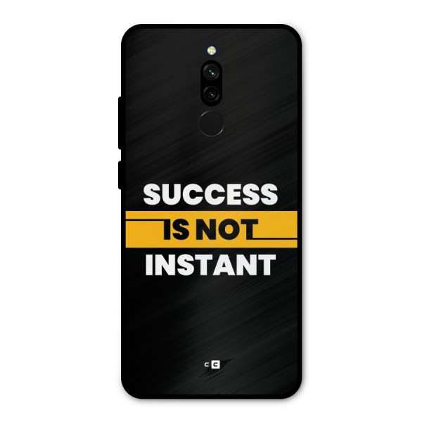 Success Not Instant Metal Back Case for Redmi 8