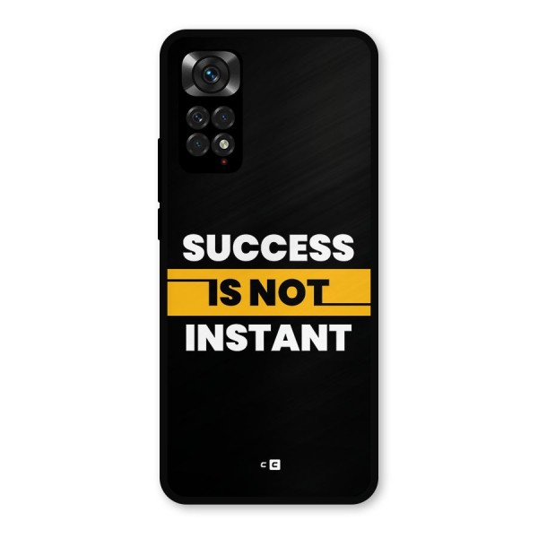 Success Not Instant Metal Back Case for Redmi Note 11