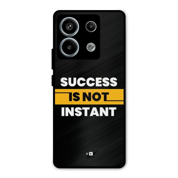 Success Not Instant Metal Back Case for Redmi Note 13 Pro 5G