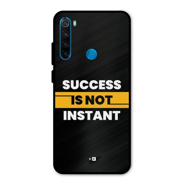 Success Not Instant Metal Back Case for Redmi Note 8