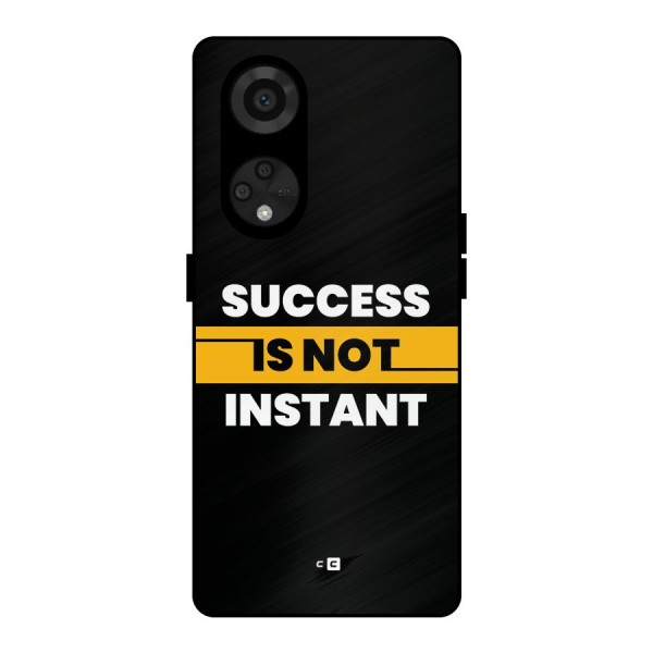 Success Not Instant Metal Back Case for Reno8 T 5G