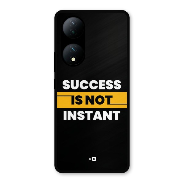 Success Not Instant Metal Back Case for Vivo T2