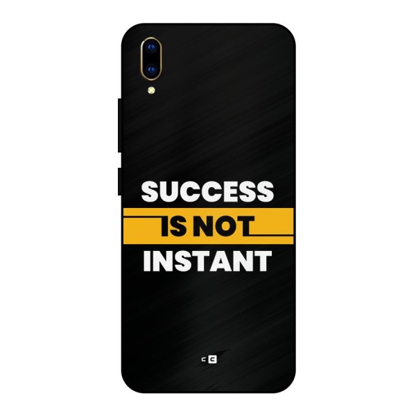 Success Not Instant Metal Back Case for Vivo V11 Pro