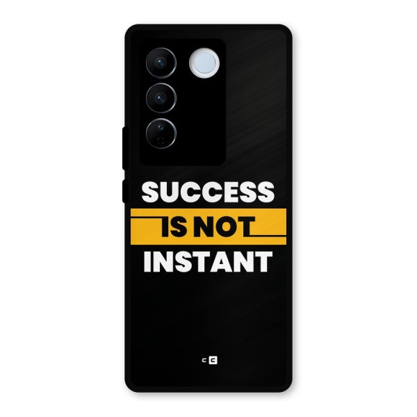 Success Not Instant Metal Back Case for Vivo V27 Pro