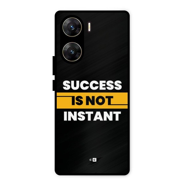 Success Not Instant Metal Back Case for Vivo V29e