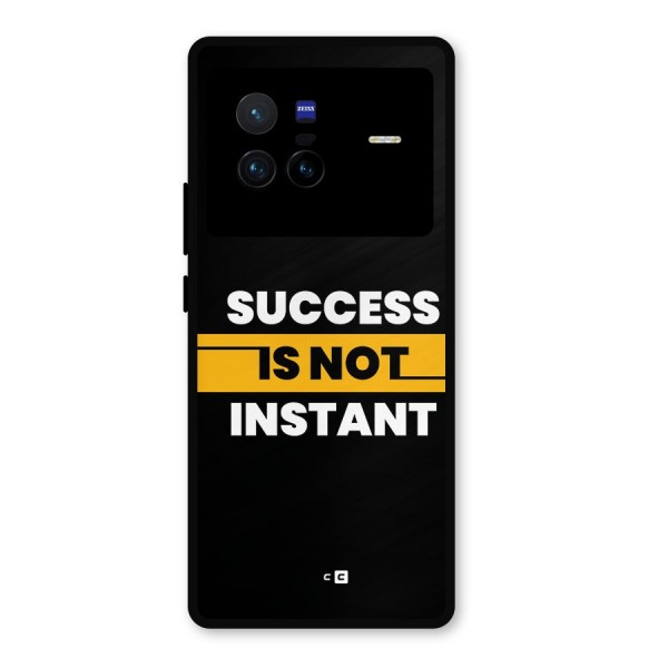 Success Not Instant Metal Back Case for Vivo X80