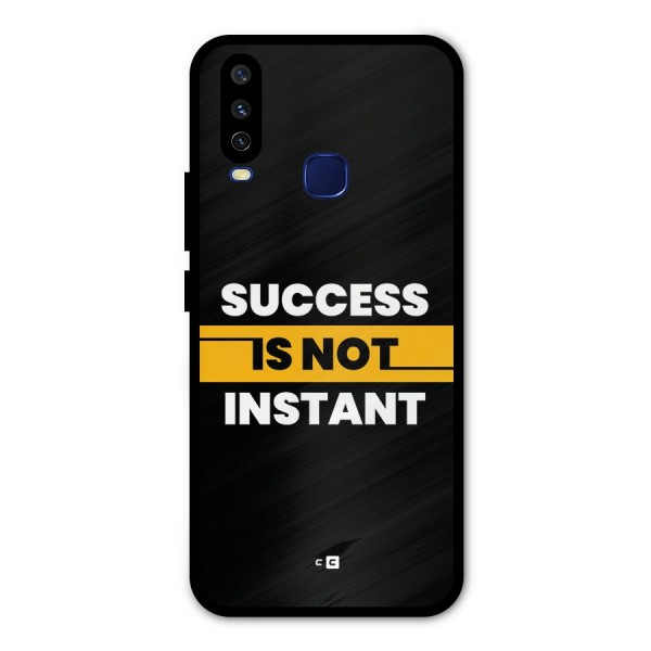 Success Not Instant Metal Back Case for Vivo Y12