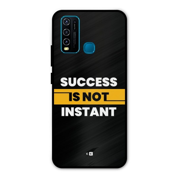 Success Not Instant Metal Back Case for Vivo Y30