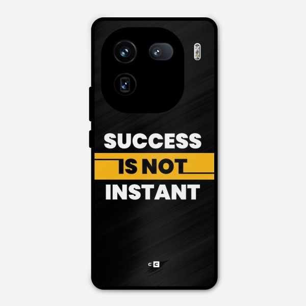 Success Not Instant Metal Back Case for iQOO 12