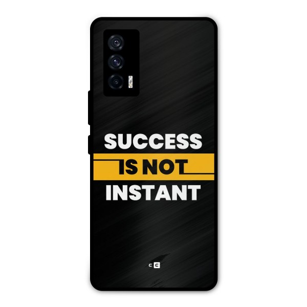 Success Not Instant Metal Back Case for iQOO 7 5G