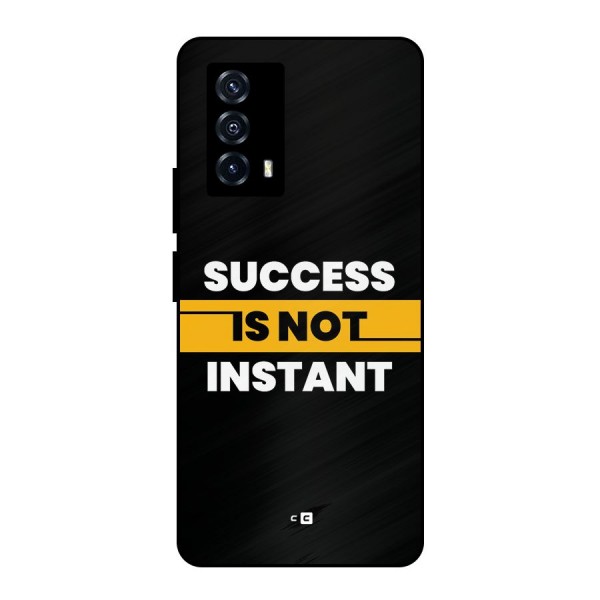 Success Not Instant Metal Back Case for iQOO Z5