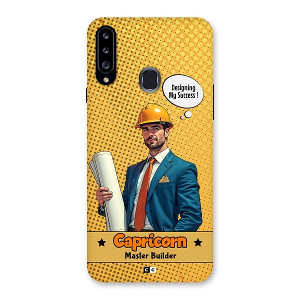 Successful Capricorn Back Case for Galaxy A20s