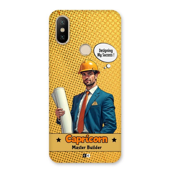 Successful Capricorn Back Case for Mi A2