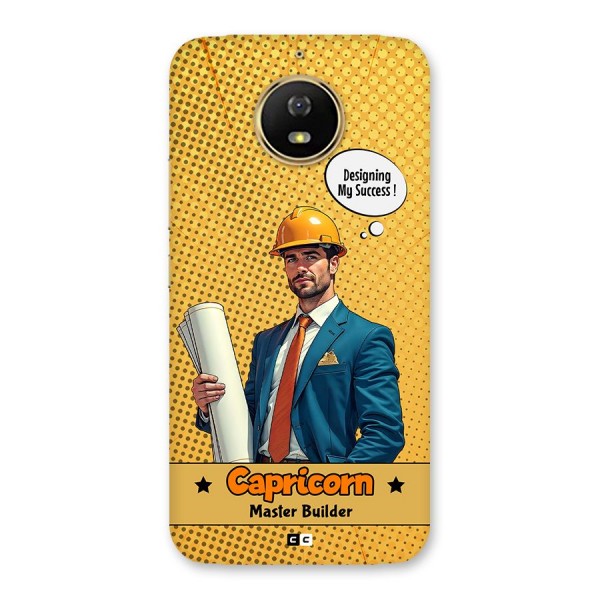 Successful Capricorn Back Case for Moto G5s