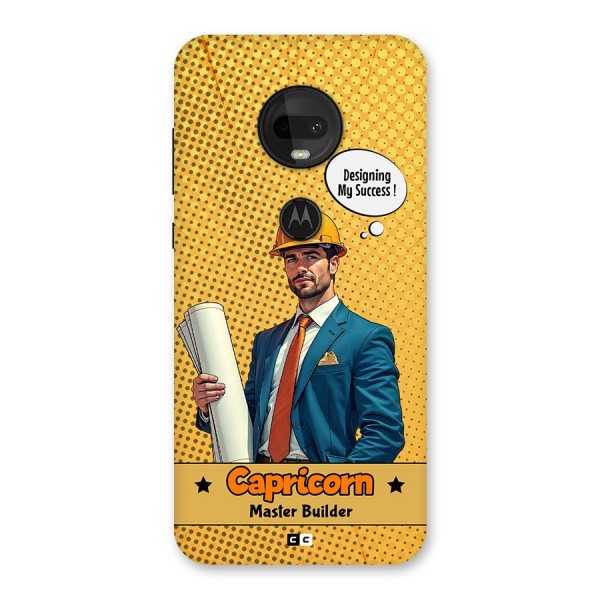 Successful Capricorn Back Case for Moto G7