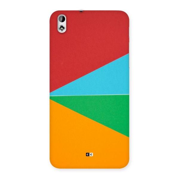 Summer Abstract Back Case for Desire 816