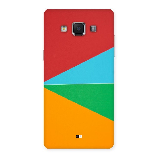 Summer Abstract Back Case for Galaxy A5