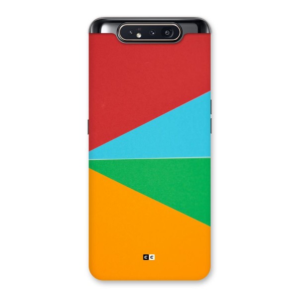 Summer Abstract Back Case for Galaxy A80