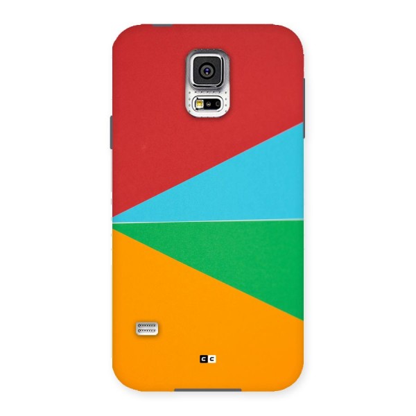 Summer Abstract Back Case for Galaxy S5