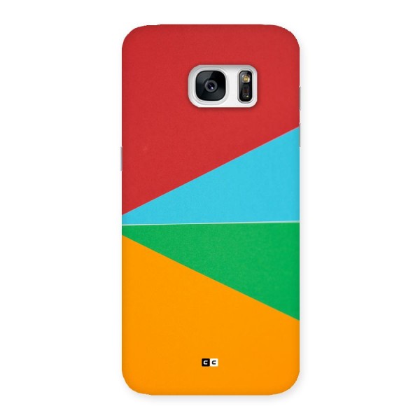 Summer Abstract Back Case for Galaxy S7 Edge