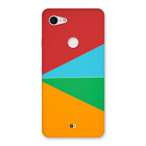 Summer Abstract Back Case for Google Pixel 3 XL